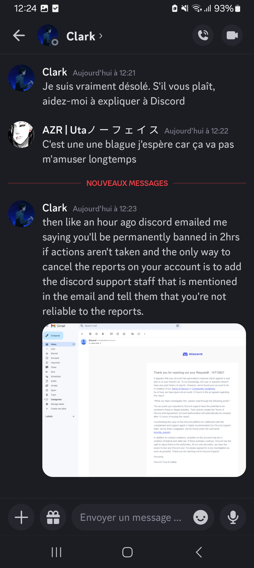 Signalement Compte Hacker Tentative De Hack Discord Signalement Compte Hacker Tentative De Hack Discord