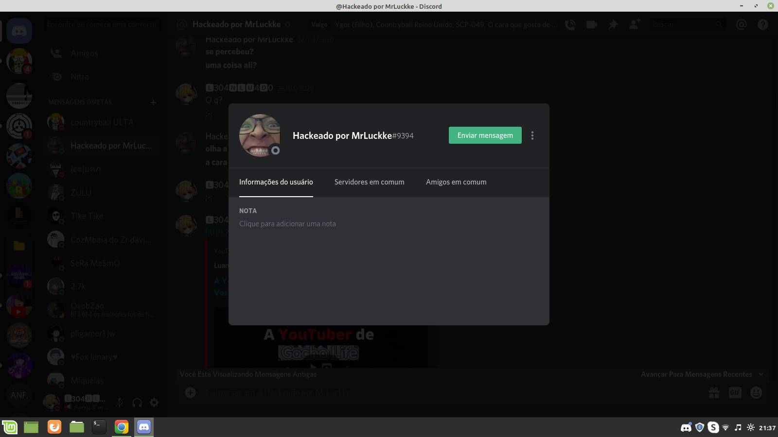 Hacker Teve Acesso A Conta Do Meu Amigo Hacker Had Access To My Hacker Teve Acesso A Conta Do Meu Amigo Hacker Had Access To My