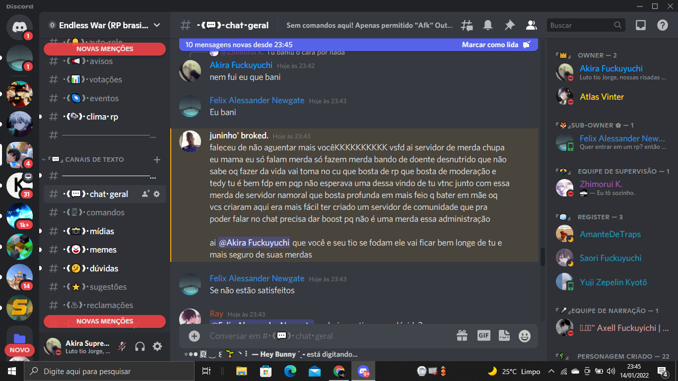 Ban em um membro do discord – Discord